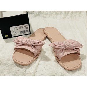 Kate Spade Bernadette Neoprene Polka Dot Bow Sandals K6995 - 7B